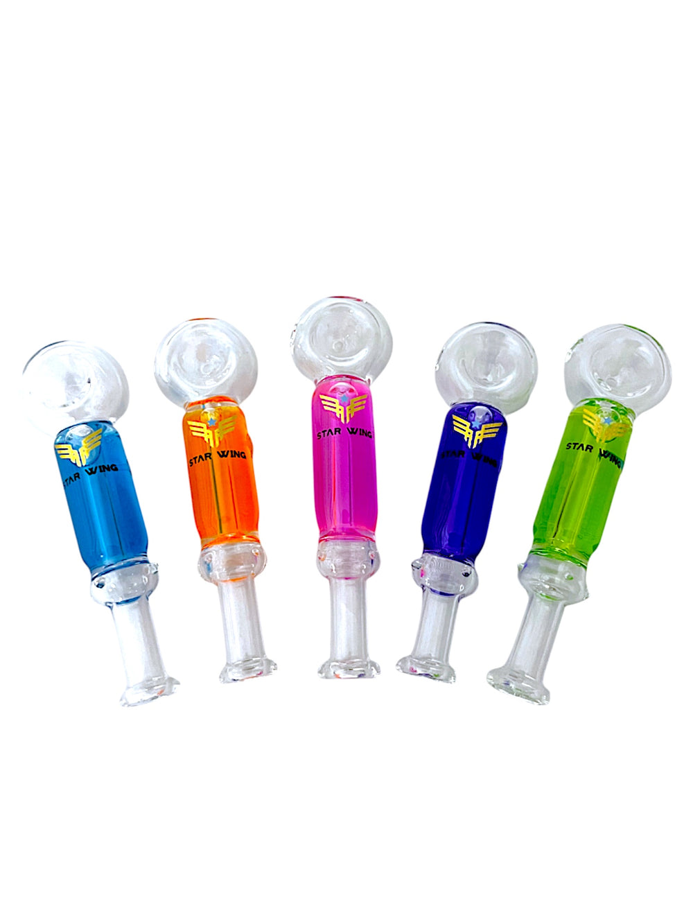 5" Freezable Glycerine Glass Hand Pipe (HP9431)