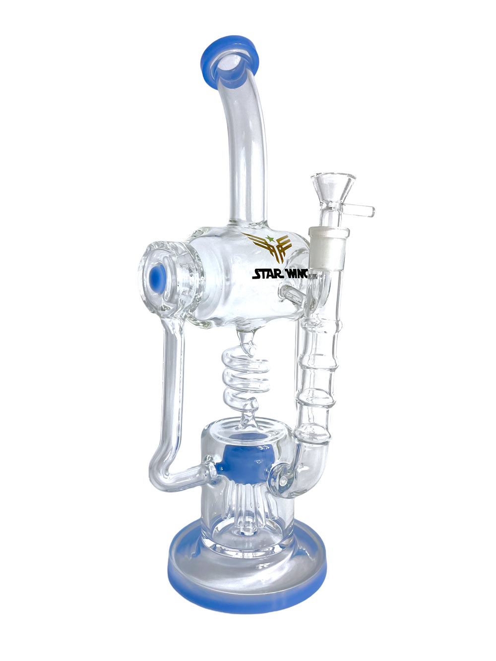 15" Double Recycler Water Pipe