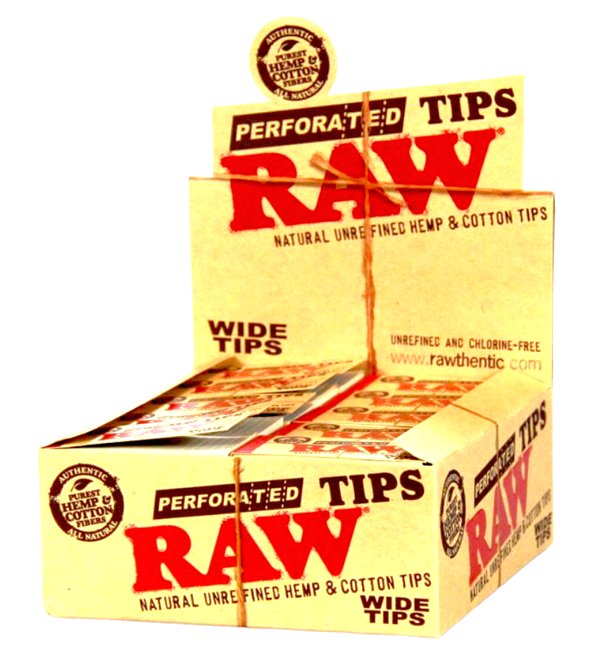 Raw Per Hemp & Cotton Tip 50 CT