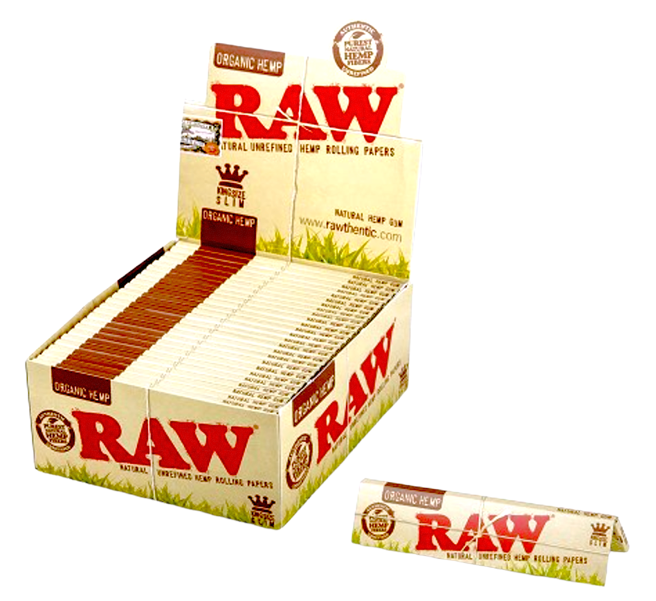 Raw Organic Hemp KS Slim 50 CT