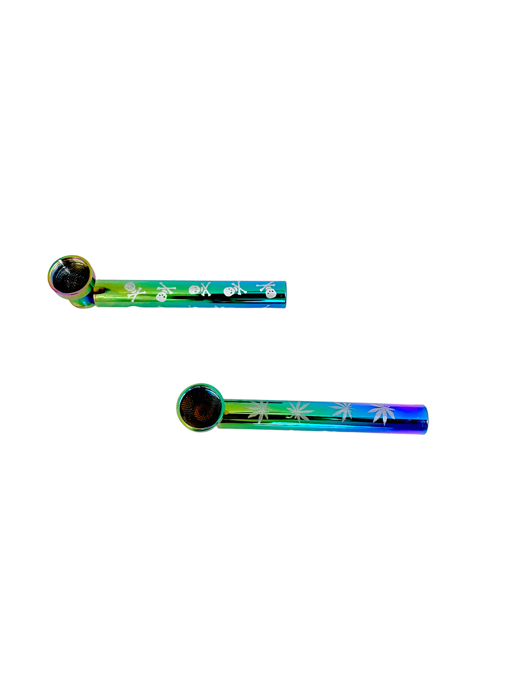 3.5" Metal One Hitter Hand Pipe (24CT)