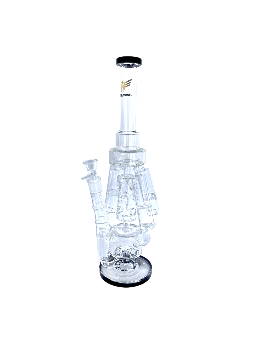 18" Triple Recycler Water Pipe