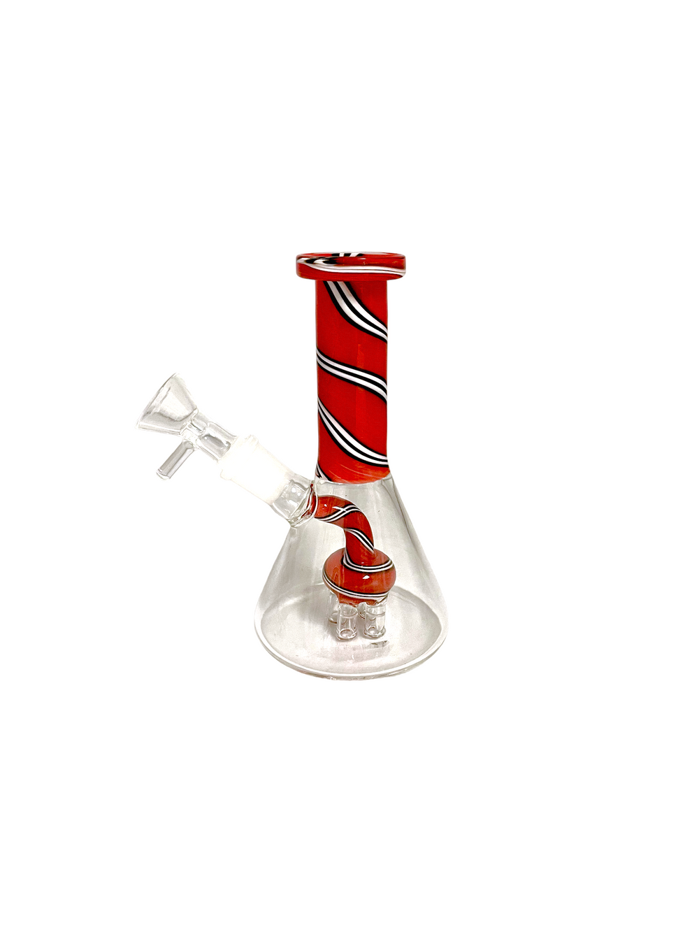 6" Glass Tube Water Pipe