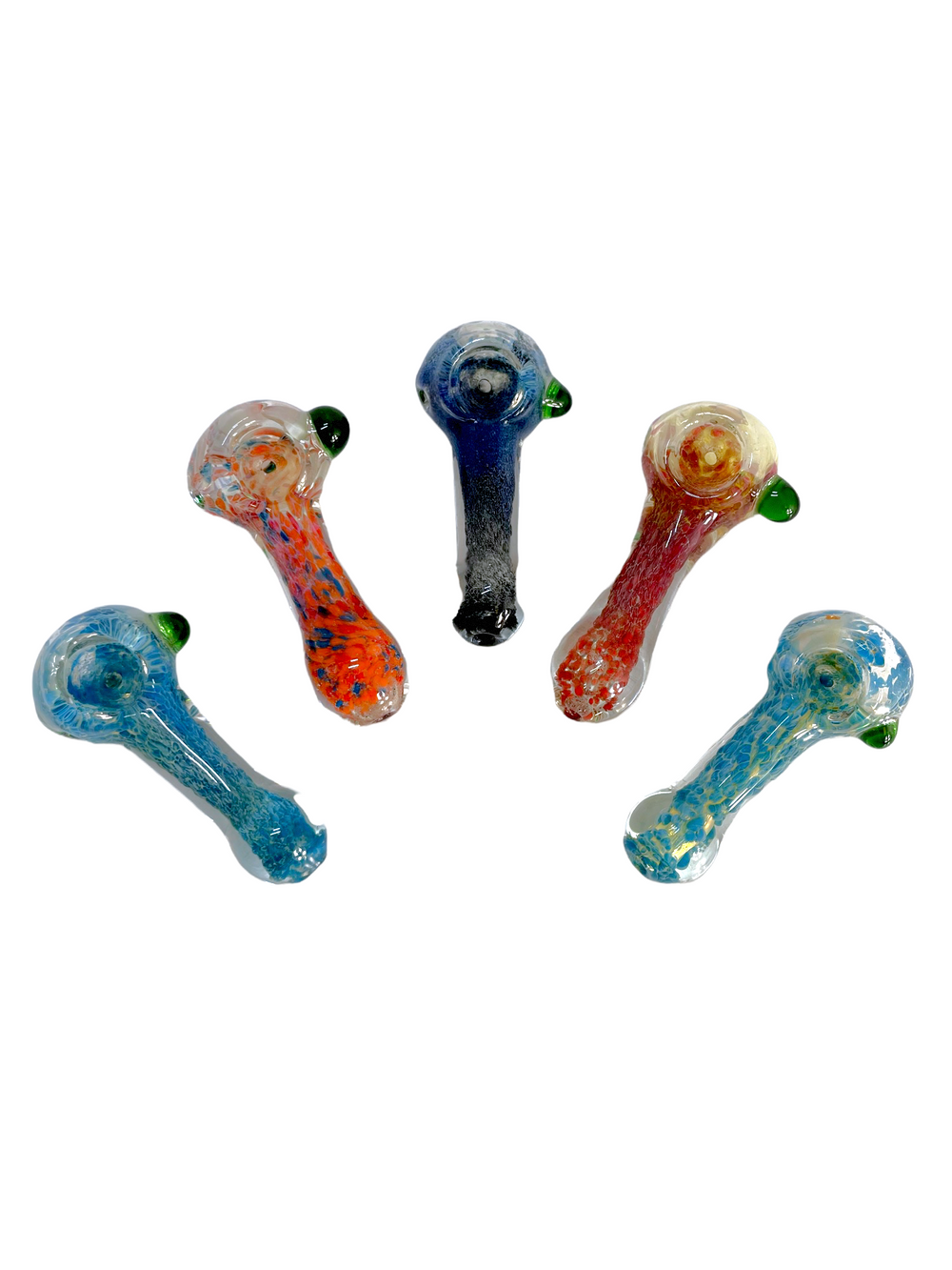 4" Frit Glass Hand Pipe (10CT)