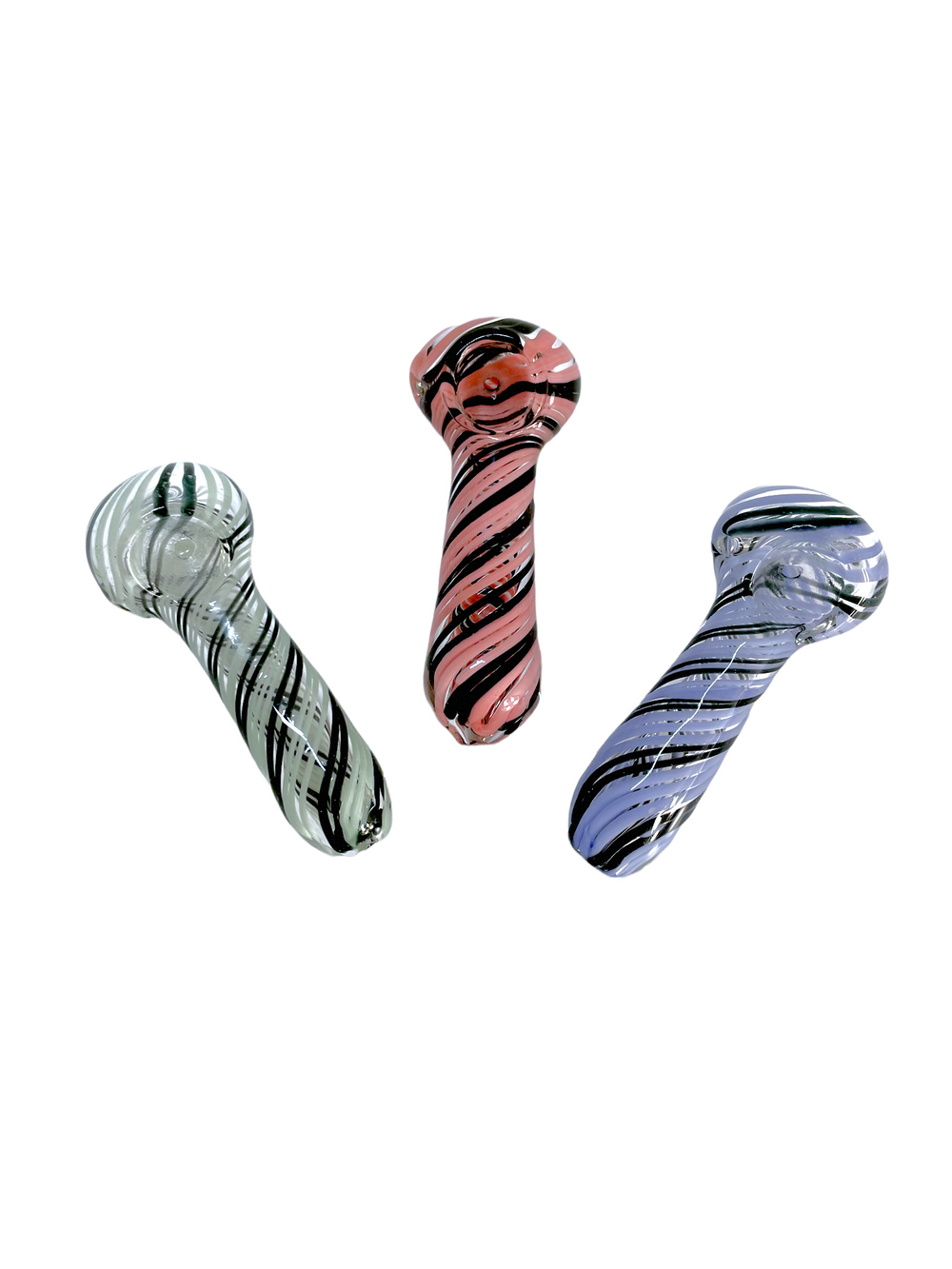 3.5" Inside Out Glass Hand Pipe (10CT)