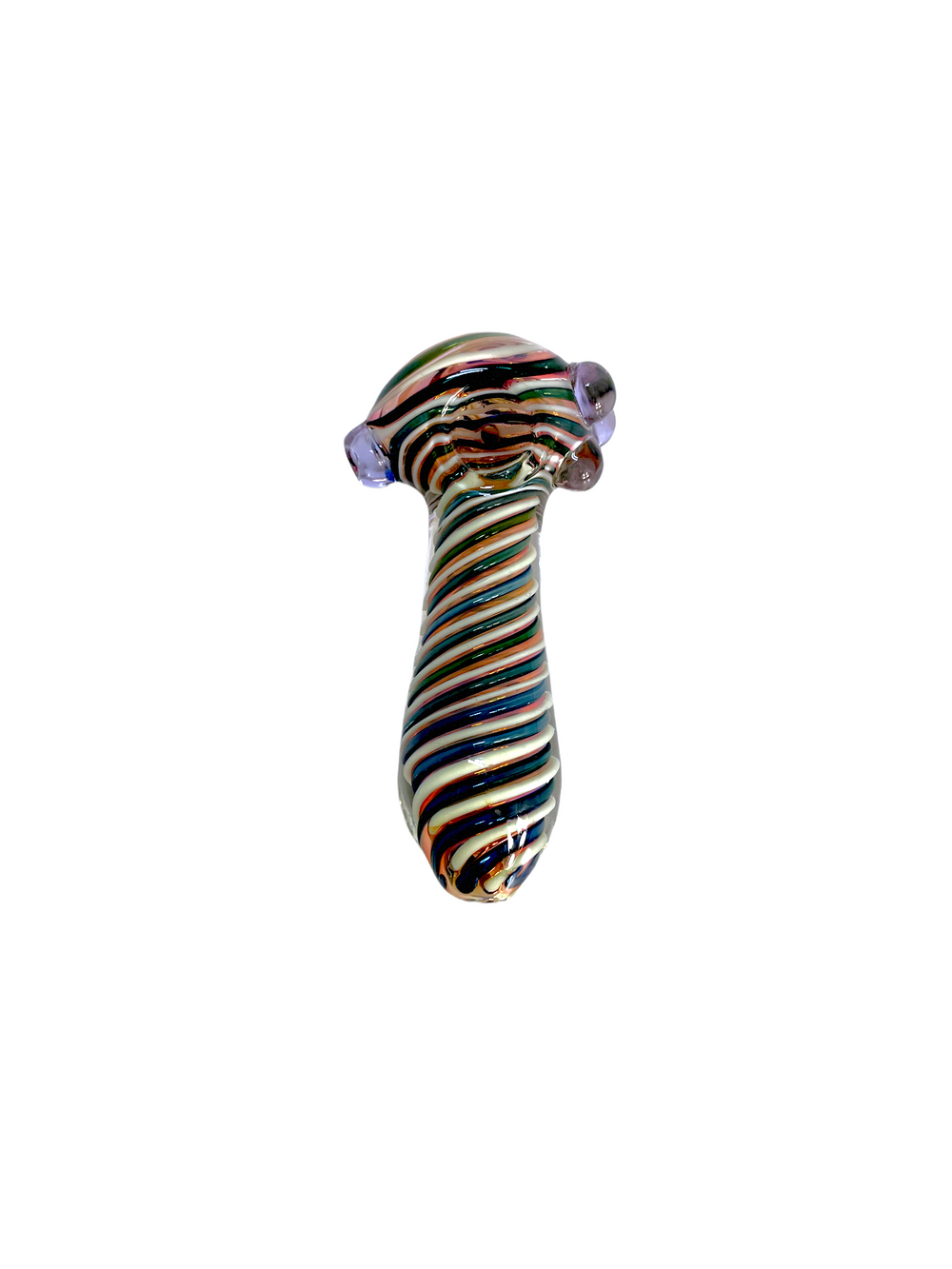 5" Fumed Inside Out Heavy Glass Hand Pipe