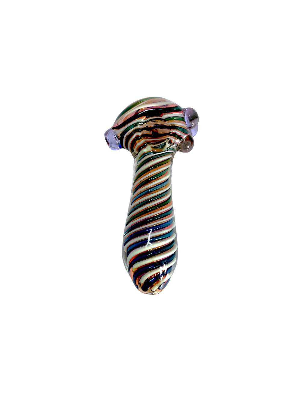 5" Fumed Inside Out Heavy Glass Hand Pipe