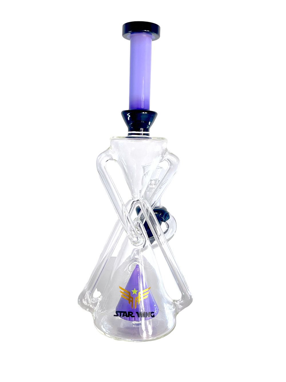 14" Pyramid Recycler Water Pipe