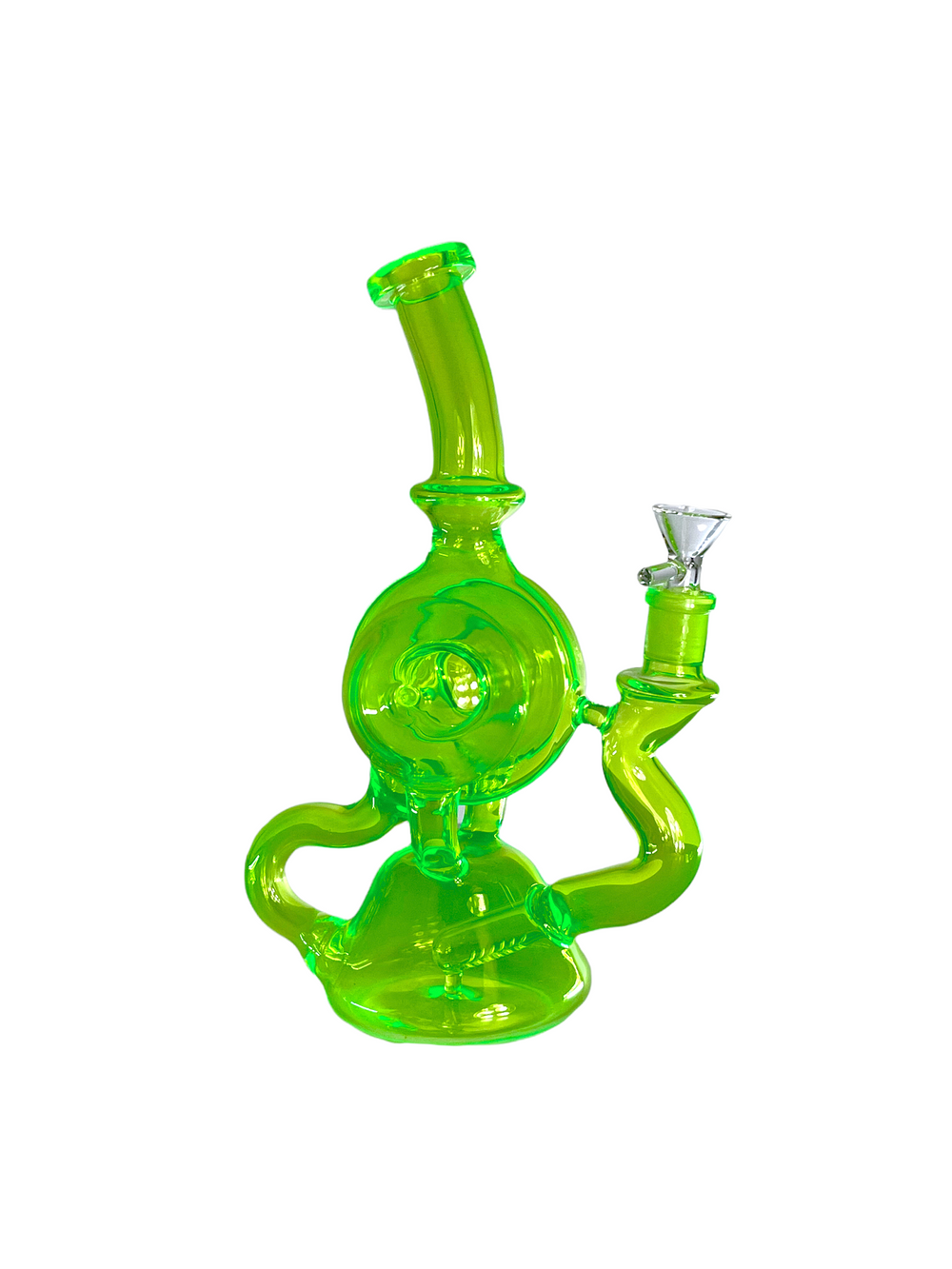 10" Neon Character Desing Quad Turbine Recycler