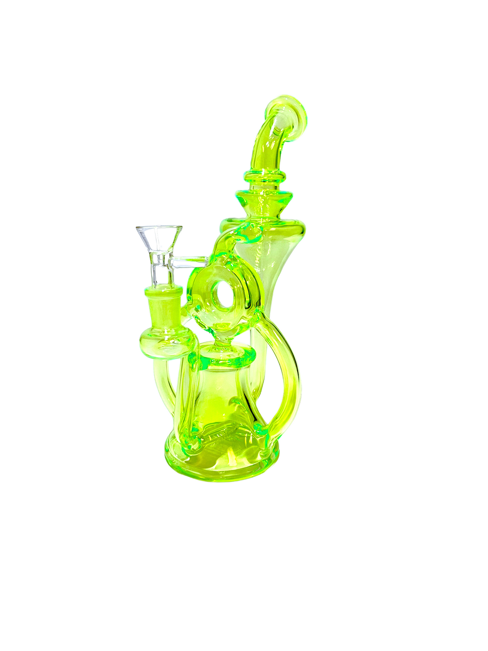 11" Neon Colorful Recycler-GN