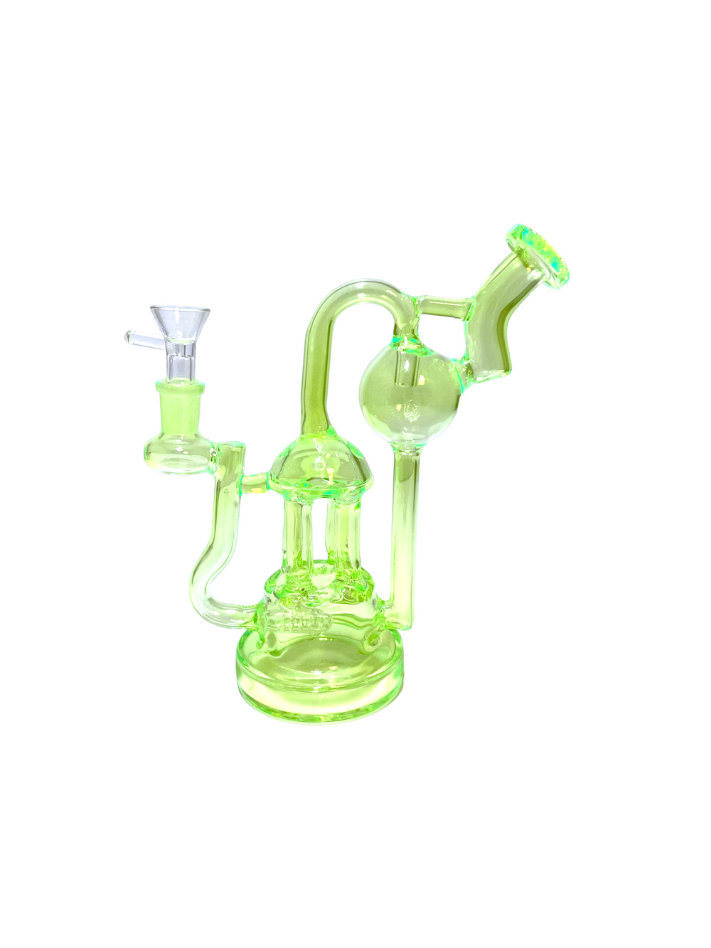 9" Neon Colorful Recycler-GN