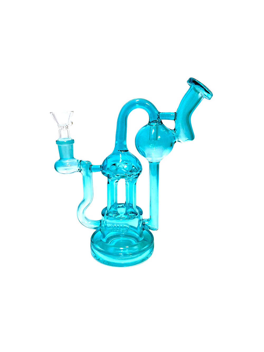9" Neon Colorful Recycler-BL