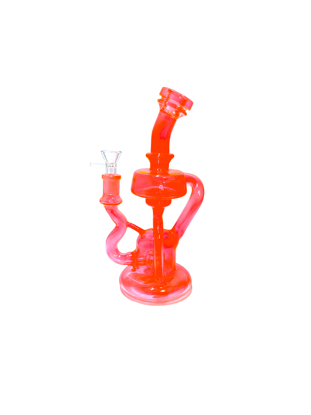 10" Neon Arch Colorful Recycler Dab Rig-OG