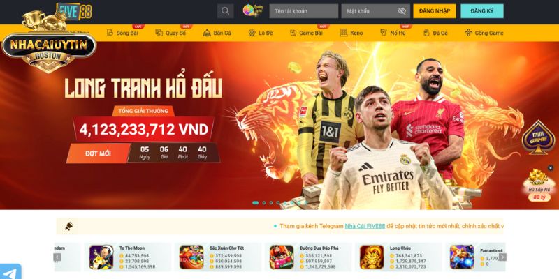 Five88 - Sân chơi uy tín 2025